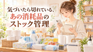 気づいたら切れている、あの消耗品のストック管理